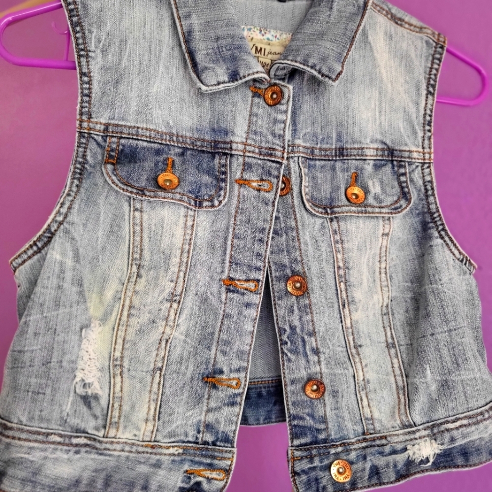 Jean vest